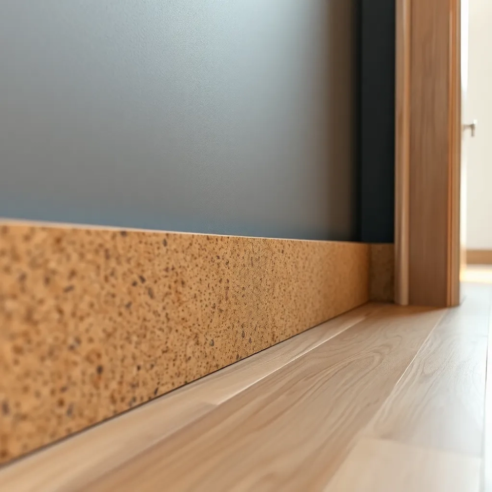 Korek zamiast listwy przypodłogowej