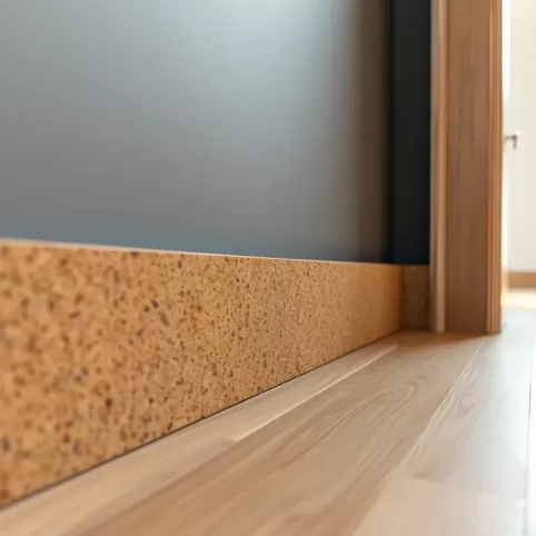 Korek zamiast listwy przypodłogowej